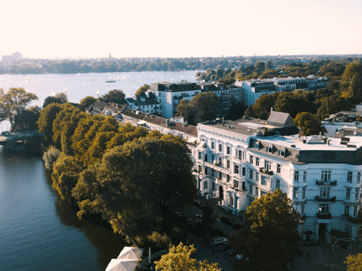 Bar/Café zur Miete 2.499 € 66 m² Gastrofläche Hartwicusstraße 5 Uhlenhorst Hamburg 22087