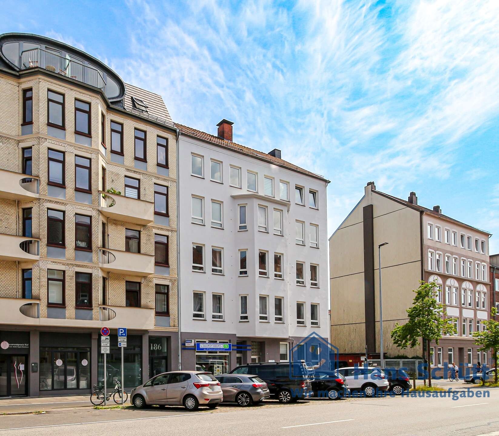 Wohnung zum Kauf 180.000 € 2 Zimmer 59 m²<br/>Wohnfläche 4.<br/>Geschoss Blücherplatz Kiel 24105