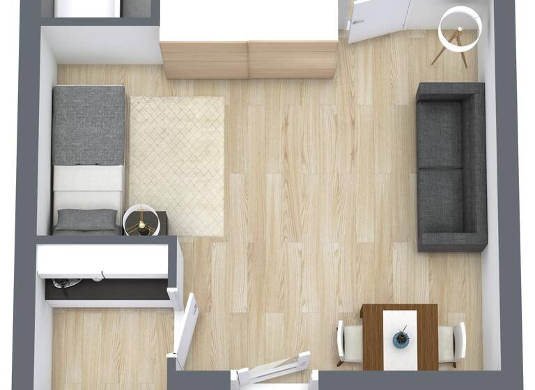 Wohnung zum Kauf 296.800 € 1 Zimmer 29,9 m²<br/>Wohnfläche 1.<br/>Geschoss Moosach München / Moosach 80992