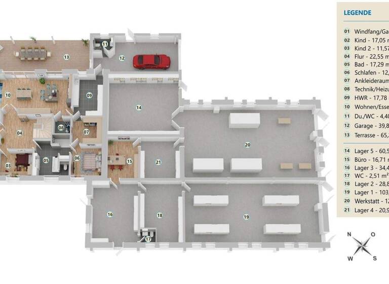 Einfamilienhaus zum Kauf 349.000 € 4 Zimmer 203,7 m² 4.089 m² Grundstück Langenhorst Ochtrup 48607