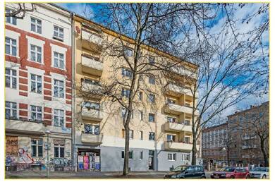 Wohnung zum Kauf als Kapitalanlage geeignet 209.900 € 2 Zimmer 55,3 m² Görlitzer Straße 49 Kreuzberg Berlin 10997