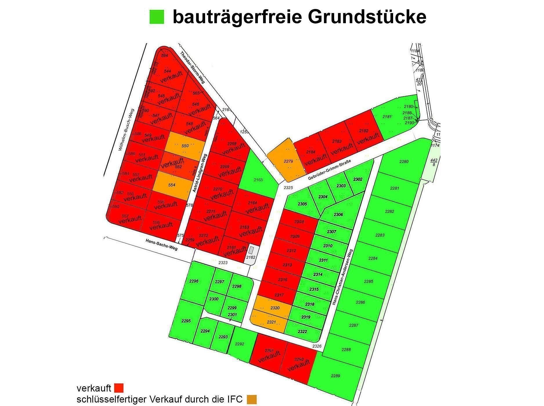 Grundstück zum Kauf provisionsfrei 566 m²<br/>Grundstück Wilhelm-Busch-Straße Kochstedt 151 Dessau-Roßlau 06847