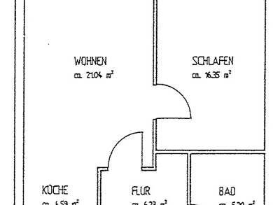 Wohnung zur Miete 445 € 2 Zimmer 55,5 m² 1. Geschoss frei ab 01.09.2025 Schlossblick 42 Machern Machern 04827