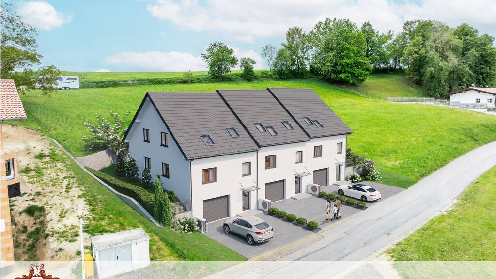 Reihenendhaus zum Kauf - Erstbezug 495.000 € 4 Zimmer 140 m² 343 m² Grundstück Oberhöcking Landau an der Isar 94405