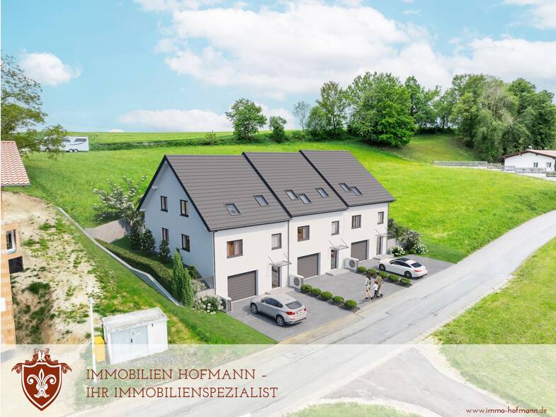 Reihenendhaus zum Kauf - Neubau 495.000 € 4 Zimmer 140 m² 343 m² Grundstück Oberhöcking Landau an der Isar 94405