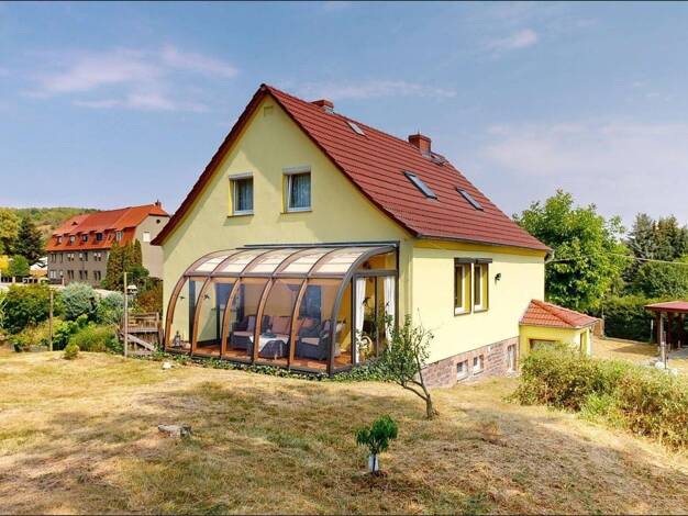 Einfamilienhaus zum Kauf provisionsfrei 130.000 € 10 Zimmer 135,9 m² 4.519 m² Grundstück Platz der LPG 15 Wimmelburg 06313