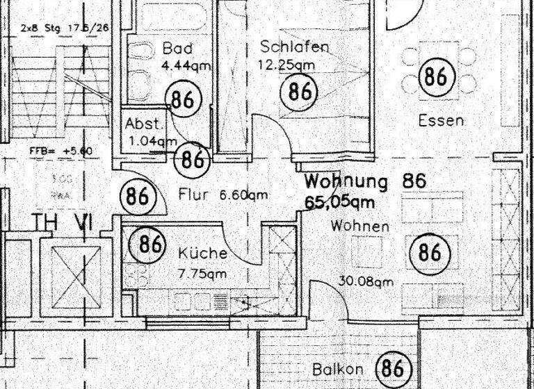 Wohnung zum Kauf 310.000 € 2 Zimmer 65,1 m² 2. Geschoss Köpenick Berlin 12555