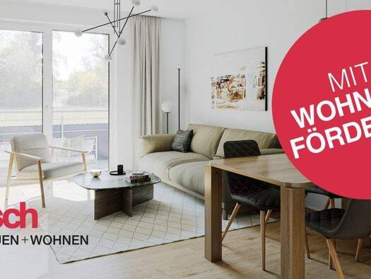 Wohnung zum Kauf - Erstbezug provisionsfrei 247.300 € 2 Zimmer 38,4 m² Fährestraße 30 Höchst 6973