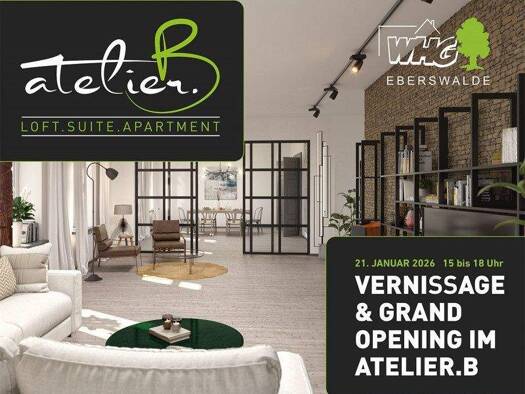 Wohnung zur Miete 1.305 € 2 Zimmer 86,7 m² 3. Geschoss frei ab 01.02.2026 Brautstr. 34 Eberswalde 16225