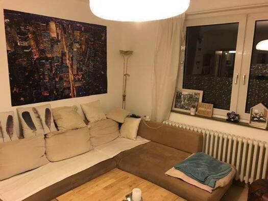 Wohnung zur Miete 300 € 2,5 Zimmer 46 m² 3. Geschoss Uhlandstraße 69 Stadtmitte Oberhausen 46045