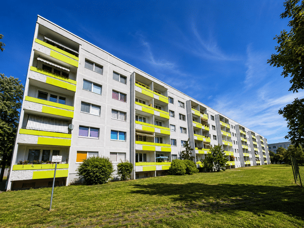 Wohnung zur Miete 500 € 3 Zimmer 59,7 m² 1. Geschoss frei ab sofort Friedrich-Fubel-Straße 4 Silberhöhe Süd 06132