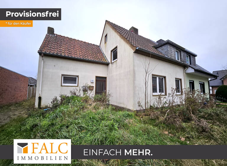 Doppelhaushälfte zum Kauf provisionsfrei 184.000 € 4,5 Zimmer 130 m²<br/>Wohnfläche 412 m²<br/>Grundstück Gronau Gronau (Westfalen) 48599