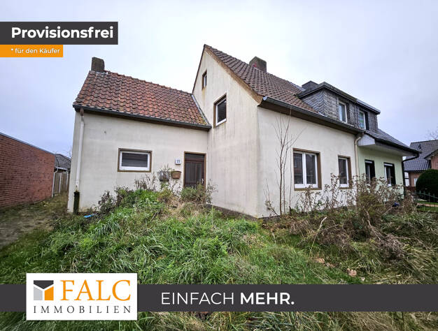 Doppelhaushälfte zum Kauf provisionsfrei 184.000 € 4,5 Zimmer 130 m² 412 m² Grundstück Gronau Gronau (Westfalen) 48599