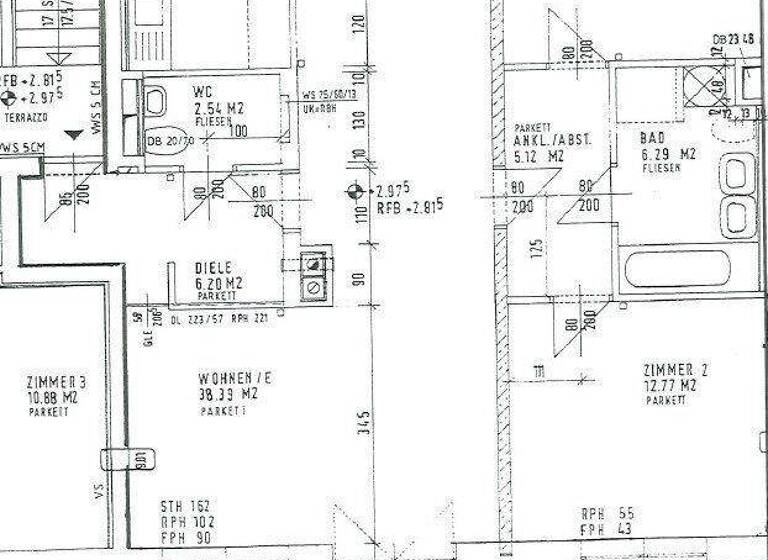 Wohnung zum Kauf 349.000 € 2,5 Zimmer 92 m² 1. Geschoss Mariatroster Straße Mariatrost Graz 8044