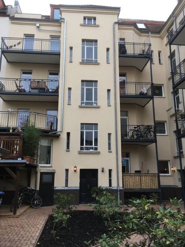 Wohnung zur Miete 450 € 2 Zimmer 40 m² EG frei ab sofort Biedermannstraße 65 Connewitz Leipzig 04277