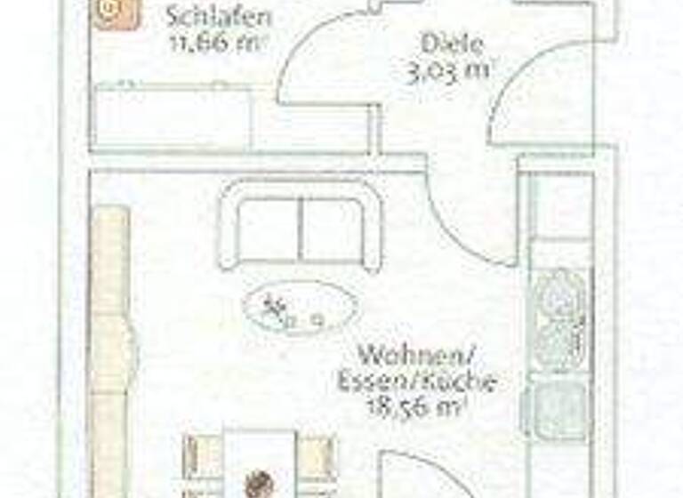 Wohnung zum Kauf provisionsfrei 540.000 € 2 Zimmer 43,2 m² 1. Geschoss Maxvorstadt München 80636