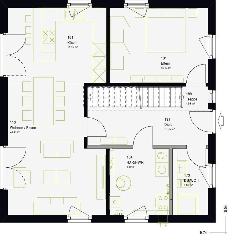 Einfamilienhaus zum Kauf 203.525 € 5 Zimmer 134 m²<br/>Wohnfläche 768 m²<br/>Grundstück Gunderath 56767