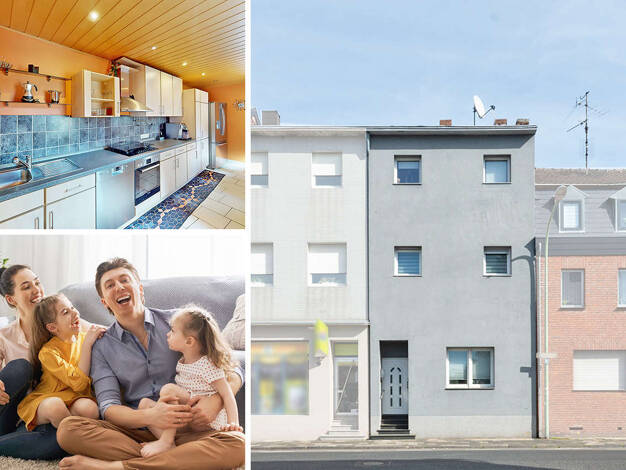 Reihenmittelhaus zum Kauf 229.900 € 5 Zimmer 150,6 m² 124 m² Grundstück Düren 52353