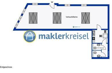 Ladenfläche zur Miete 1.350 € 2 Zimmer 80 m² Verkaufsfläche Neuharlingersiel Neuharlingersiel 26427