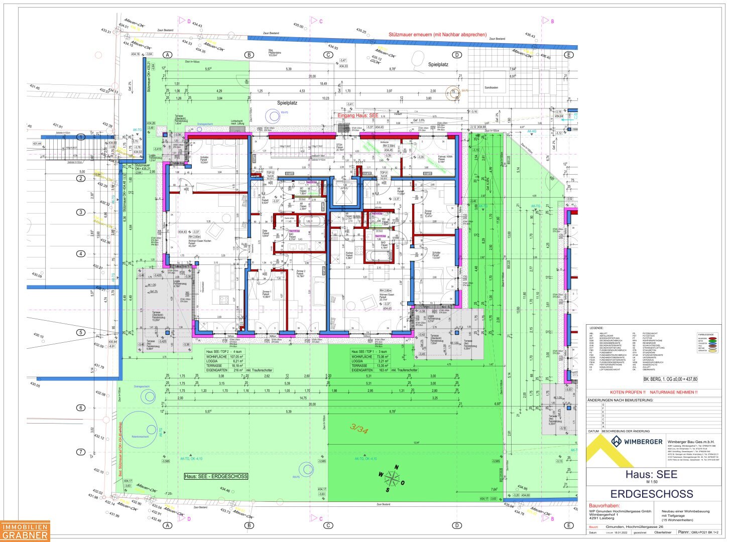 Wohnung zum Kauf 952.000 € 4,5 Zimmer EG<br/>Geschoss Gmunden 4810