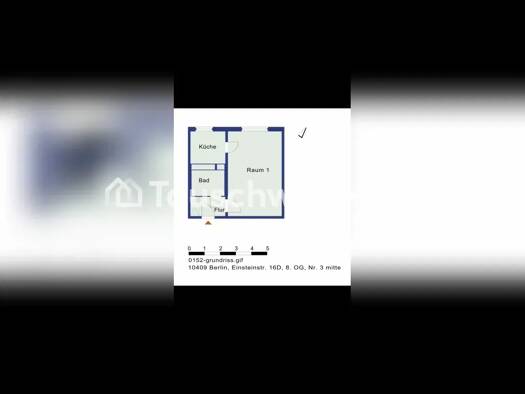 Wohnung zur Miete Tauschwohnung 276 € 1 Zimmer 30 m² 8. Geschoss Prenzlauer Berg Pankow 10409
