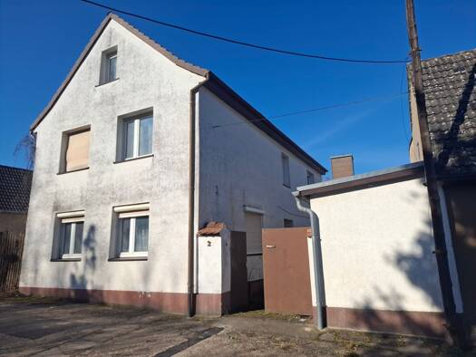 Einfamilienhaus zum Kauf 8.500 € 4 Zimmer 100 m² 236 m² Grundstück Am Wehr 2 Großörner Mansfeld 06343