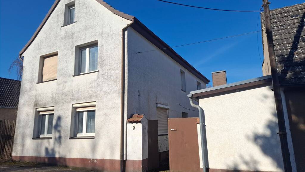 Einfamilienhaus zum Kauf 8.500 € 4 Zimmer 100 m² 236 m² Grundstück Am Wehr 2 Großörner Mansfeld 06343