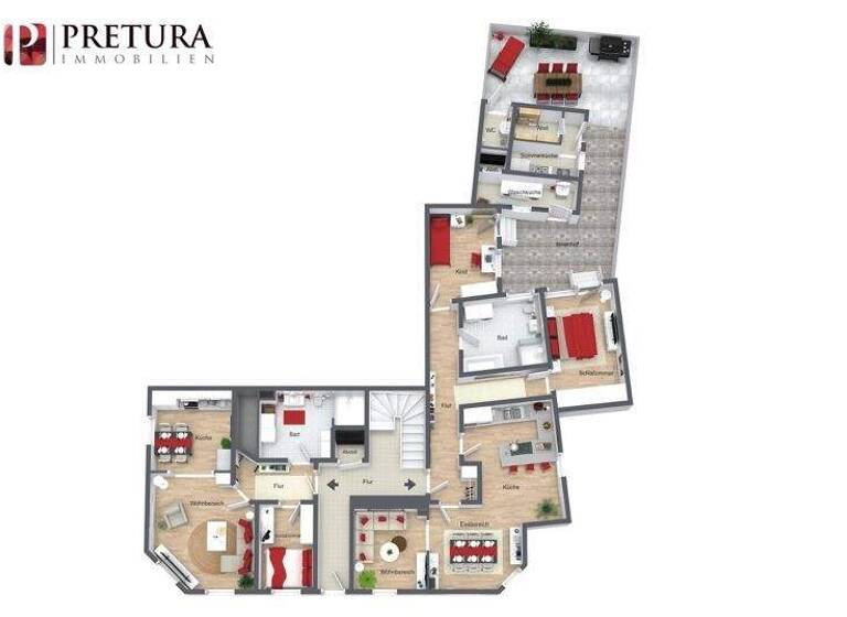 Mehrfamilienhaus zum Kauf als Kapitalanlage geeignet 1.250.000 € 22 Zimmer 192 m² 281 m² Grundstück Innenstadt Worms 67547