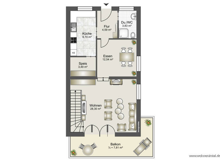 Wohnung zum Kauf 1.995.000 € 4 Zimmer 140 m²<br/>Wohnfläche Dachgeschoss<br/>Geschoss ab sofort<br/>Verfügbarkeit Tegernsee 83684