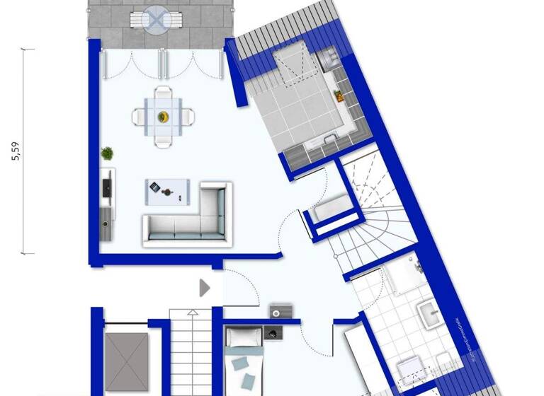 Wohnung zum Kauf - Erstbezug provisionsfrei 760.000 € 3,5 Zimmer 85,3 m² Botnang Stuttgart 70195