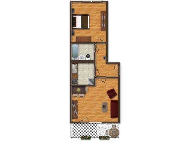 Wohnung zur Miete 340 € 2 Zimmer 50,9 m² 1. Geschoss frei ab 01.05.2026 Georg-Dreke-Ring 82 Prenzlau 17291