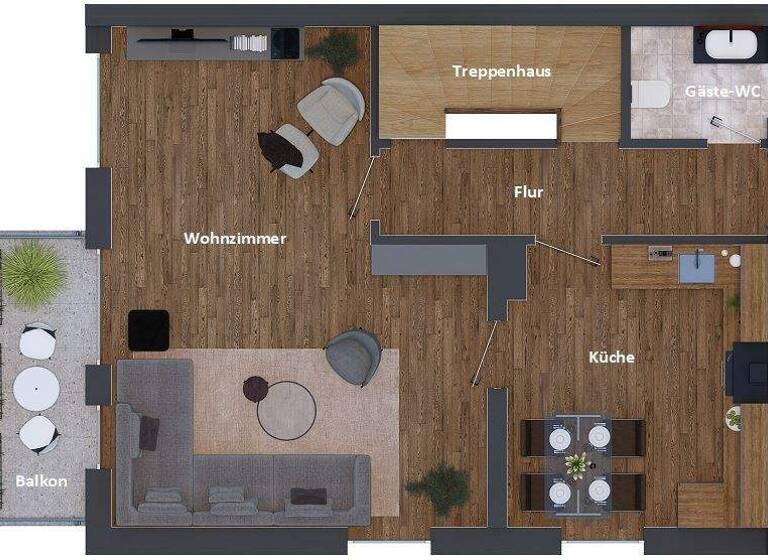 Doppelhaushälfte zur Miete 1.830 € 6 Zimmer 137 m² 380 m² Grundstück frei ab sofort Achdorf Landshut 84036