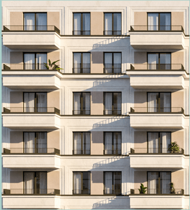 Wohnung zum Kauf 1.064.039 € 4 Zimmer 113,4 m² 4. Geschoss Friedrichshain Berlin 10243