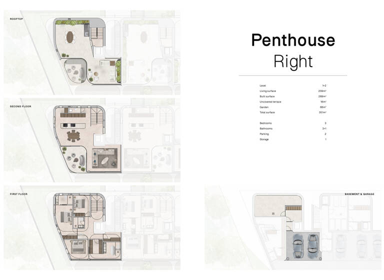 Wohnung zum Kauf - Erstbezug provisionsfrei 4.185.000 € 4 Zimmer 209 m² 2. Geschoss San Agustin 07015