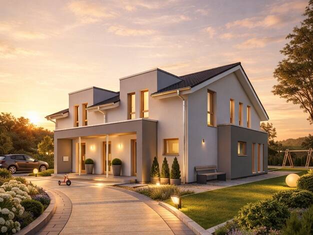 Doppelhaushälfte zum Kauf 470.645 € 4 Zimmer 123 m² 150 m² Grundstück Bonnenbroich Mönchengladbach 41238