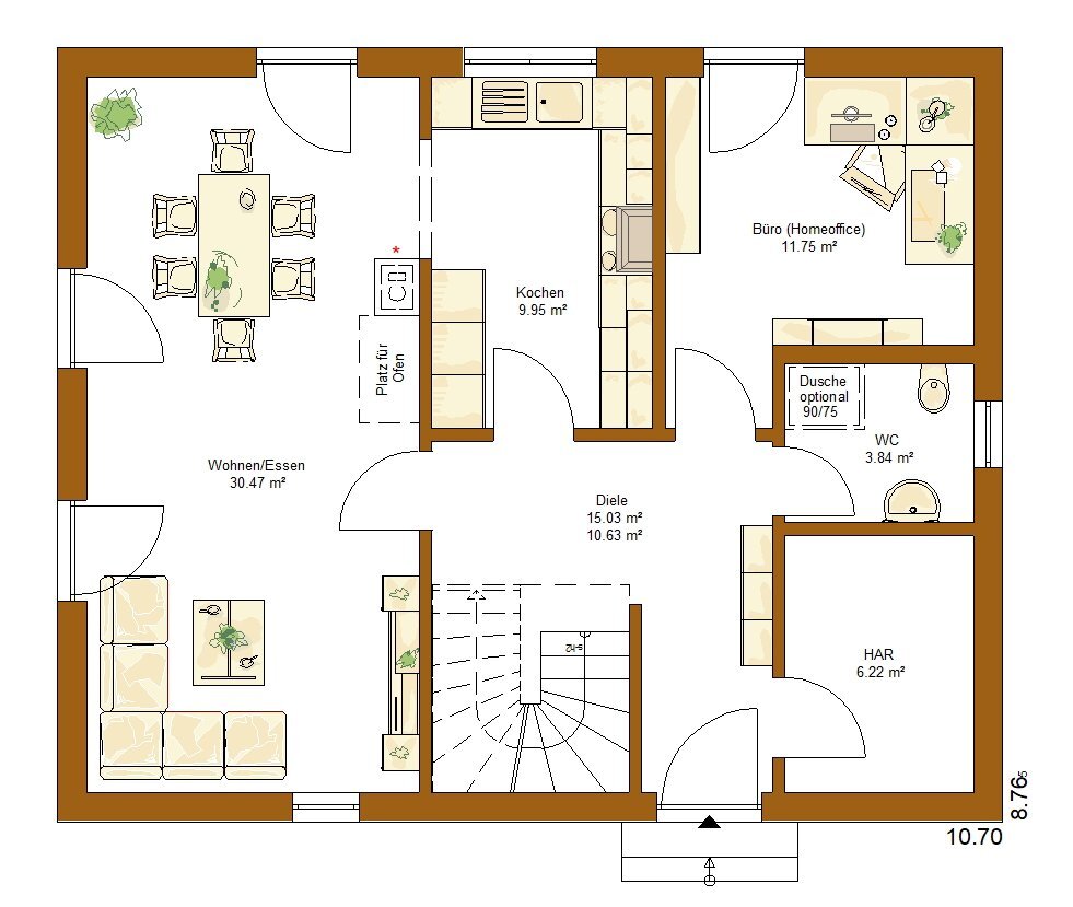 Haus zum Kauf provisionsfrei 388.880 € 5 Zimmer 149 m²<br/>Wohnfläche 869 m²<br/>Grundstück Rupboden Zeitlofs 97799