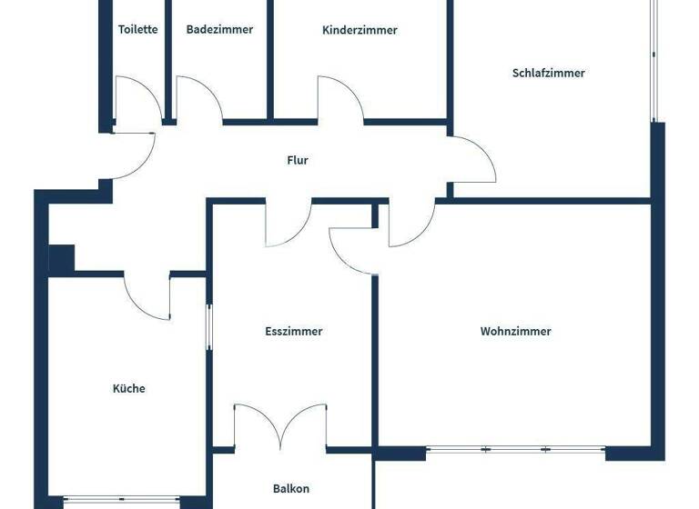 Wohnung zum Kauf 159.000 € 4 Zimmer 81 m² 2. Geschoss Tailfingen Albstadt - Tailfingen 72461