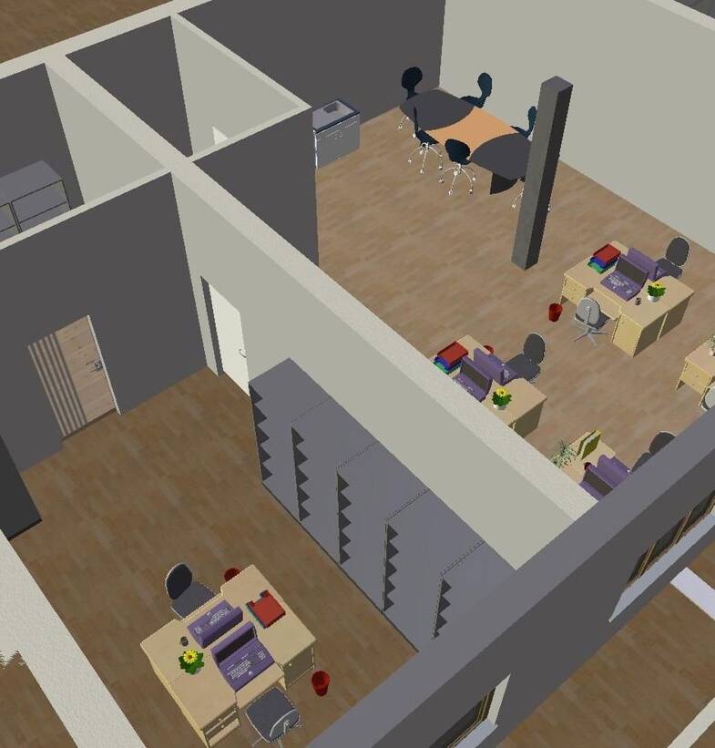 Bürofläche zur Miete provisionsfrei 1.200 € 120 m² Bürofläche Zell Zell 77736