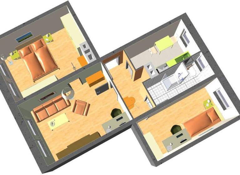 Wohnung zur Miete 374 € 3 Zimmer 57,5 m² 1. Geschoss Neuer Sülzeweg 12 Kannenstieg Magdeburg 39128