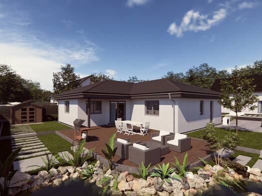 Bungalow zum Kauf provisionsfrei 359.955 € 5 Zimmer 140,9 m² Birnfeld Stadtlauringen 97488