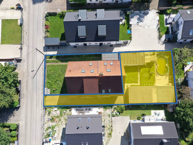 Grundstück zum Kauf 580.000 € 304 m² Grundstück Pirolstr. 29 Aubing-Lochhausen-Langwied München / Lochhausen 81249