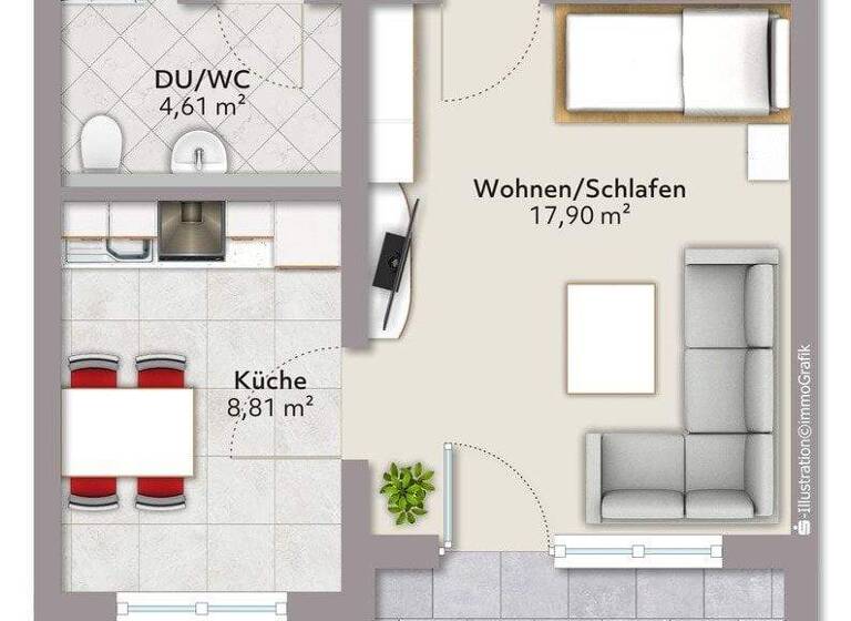 Studio zum Kauf 98.000 € 1 Zimmer 38 m² Hohenstadt Pommelsbrunn 91224
