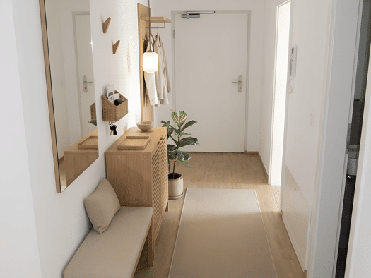 Wohnung zur Miete 694 € 3 Zimmer 77,1 m² 2. Geschoss Fliederhof 7 Schönefeld-Abtnaundorf Nordost 04347