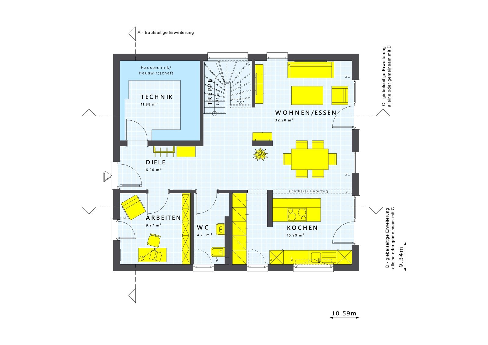 Einfamilienhaus zum Kauf 644.663 € 5 Zimmer 164 m²<br/>Wohnfläche 494 m²<br/>Grundstück Georgenhausen Reinheim 64356