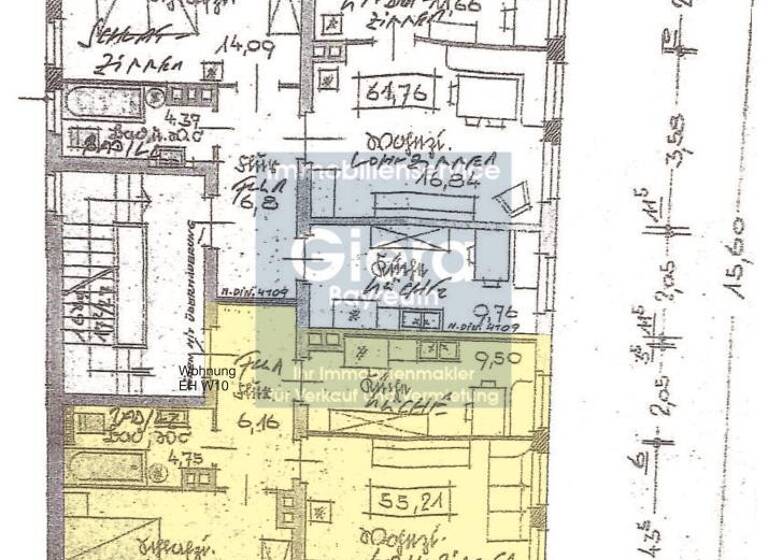 WG-Zimmer zur Miete 820 € 2 Zimmer 55 m² 3. Geschoss frei ab 01.05.2026 Burgstraße 21 Sebald Nürnberg 90403