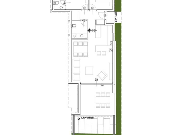 Wohnung zum Kauf 309.505 € 3 Zimmer 88 m² Zadar 23233