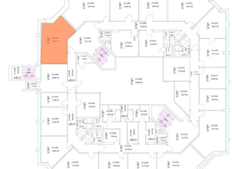 Bürofläche zur Miete 47,4 m² Bürofläche Bretonischer Ring 4-6a Neukeferloh Grasbrunn 85630