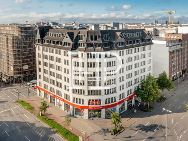 Büro zur Miete 12,50 € 2.028 m² Bürofläche teilbar ab 232 m² Hammerbrook Hamburg 20097