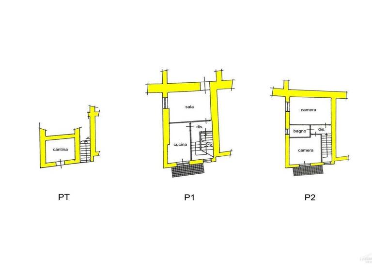Reihenmittelhaus zum Kauf 78.000 € 4 Zimmer 105 m² Filattiera 54023