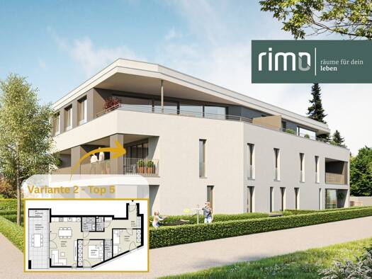 Wohnung zum Kauf - Neubau 515.000 € 3 Zimmer 72,2 m² 1. Geschoss Enderstraße 26 Altach 6844